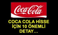 Coca Cola Hisse İçin Güncel ve Önemli 10 Detay!